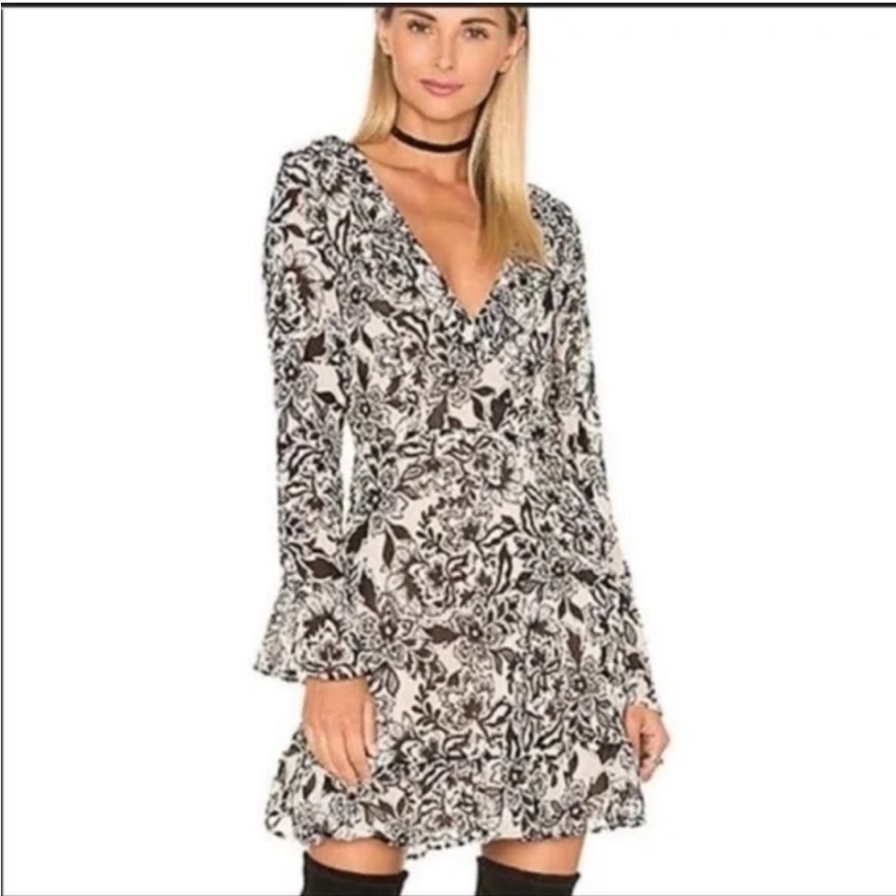 For Love and Lemons ruffle dress